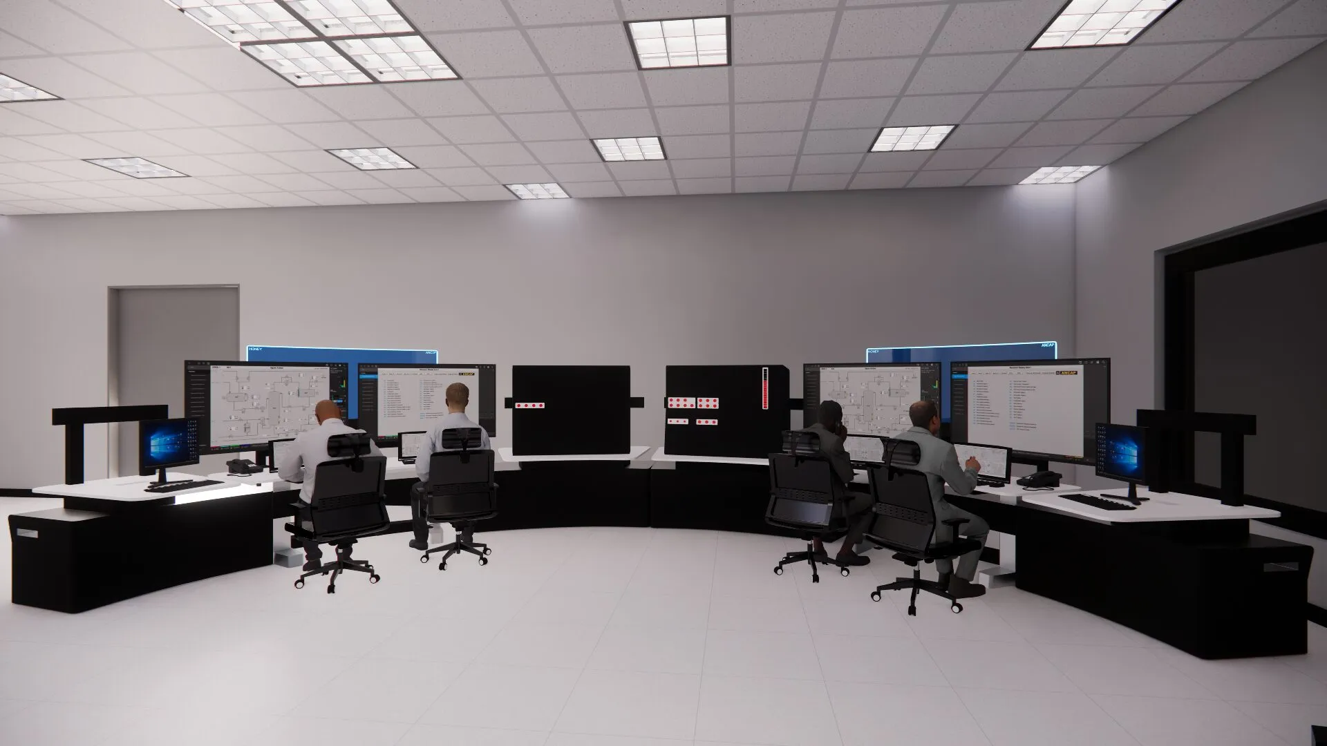 Sala de control Honeywell