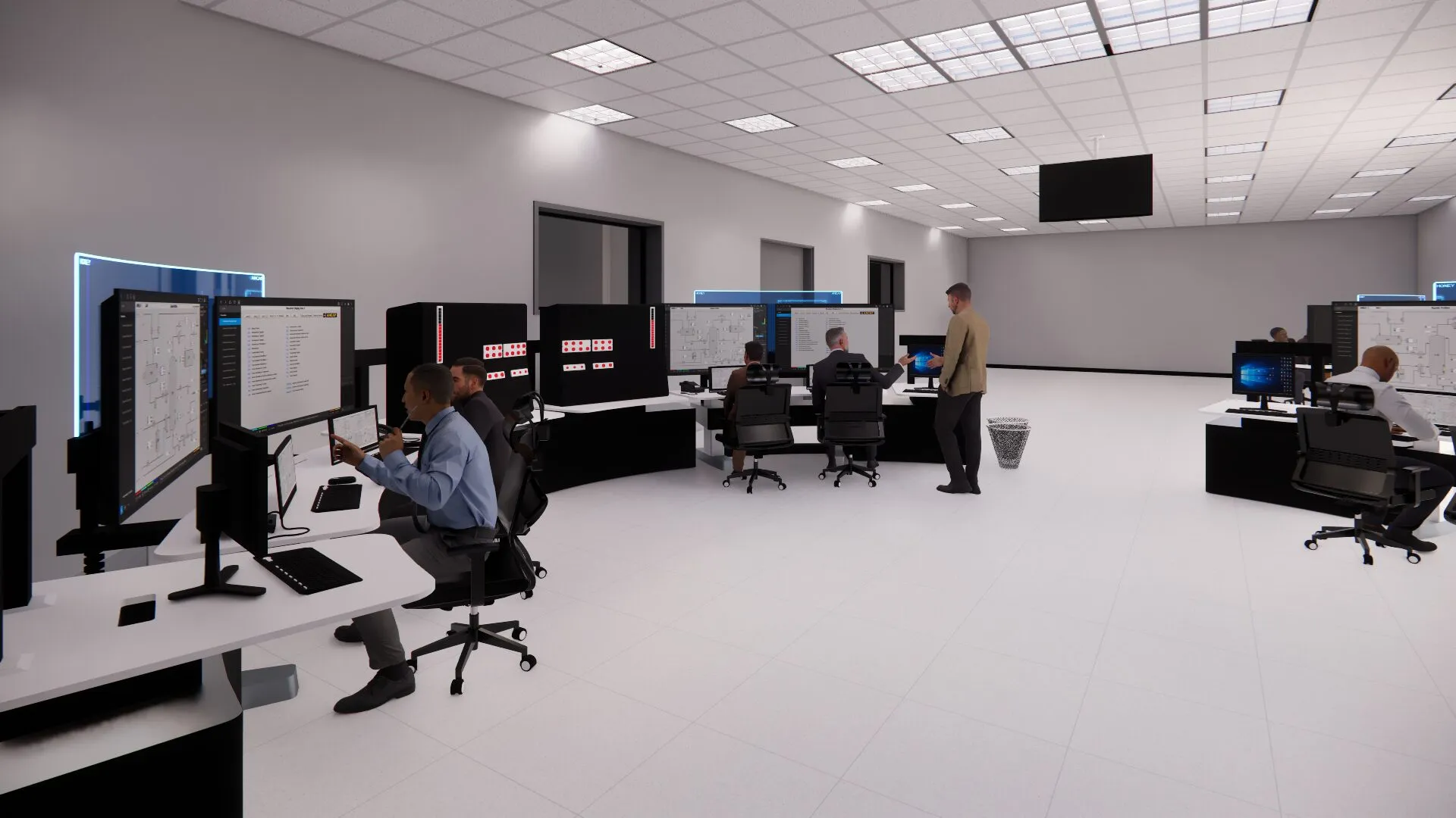 Sala de control Honeywell, 2