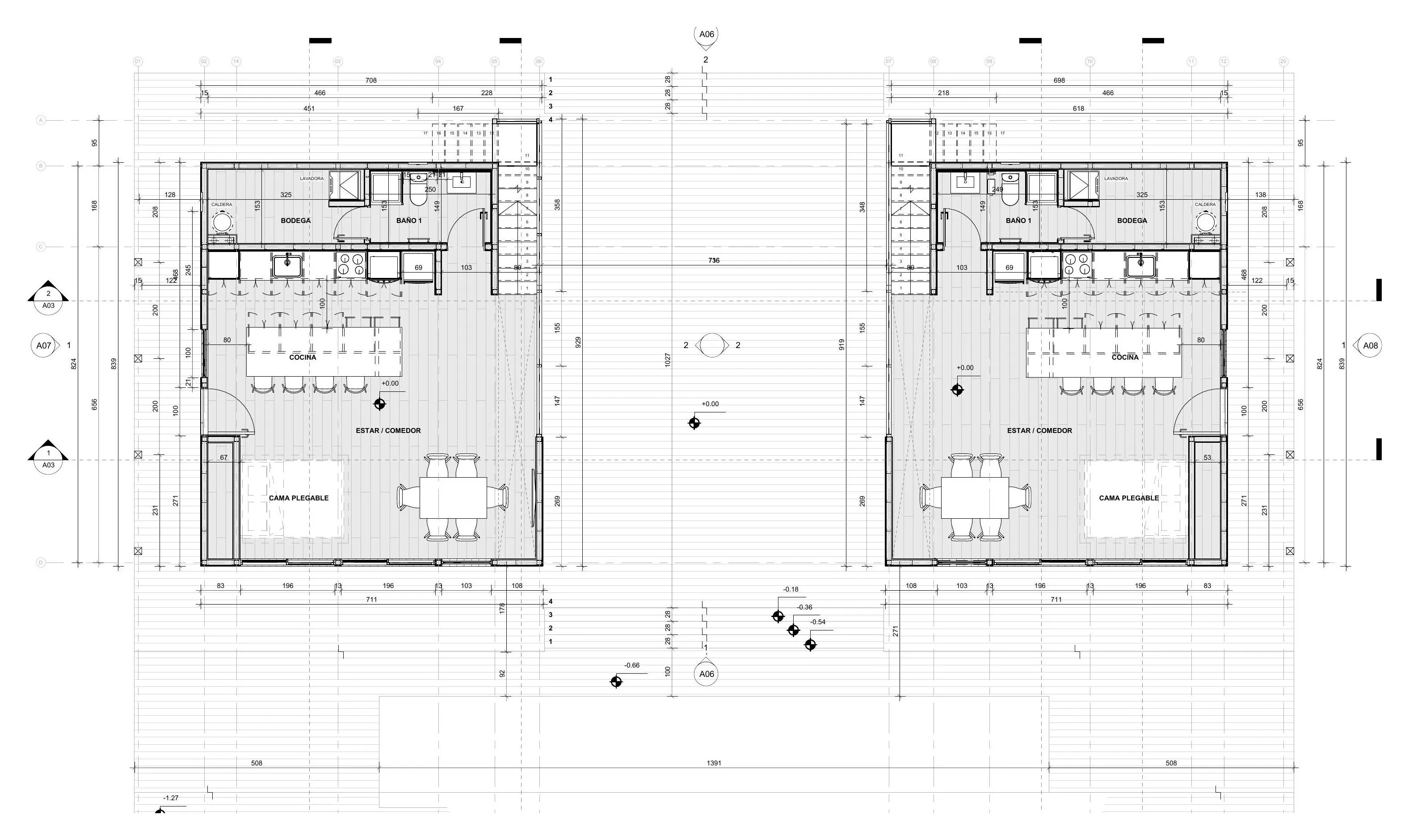 Casas El Molle, planimetría 3