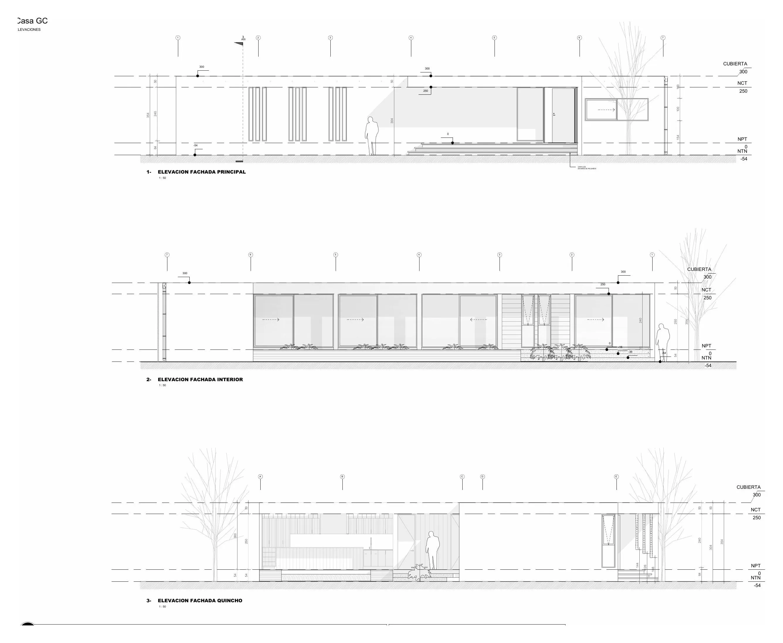 Casa GC, planimetría 3